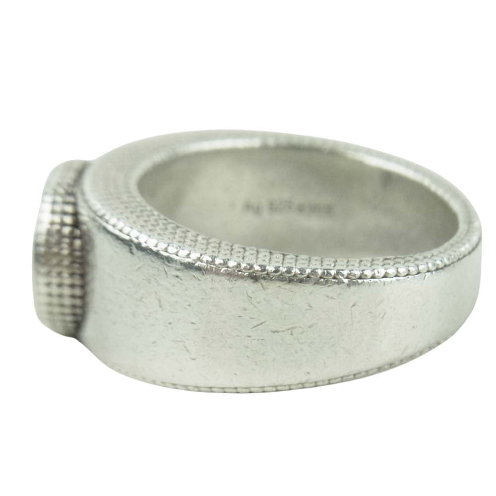 GUCCI グッチ インターロッキング リング シルバー925 イタリア製 シルバー系 9号【中古】
