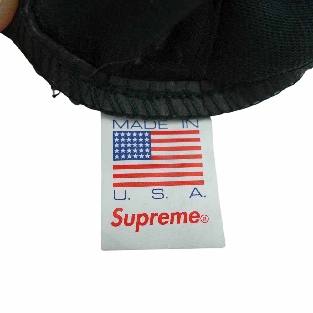 Supreme シュプリーム 17SS Washed Denim S Logo 6-Panel Cap キャップ ブラック系【中古】