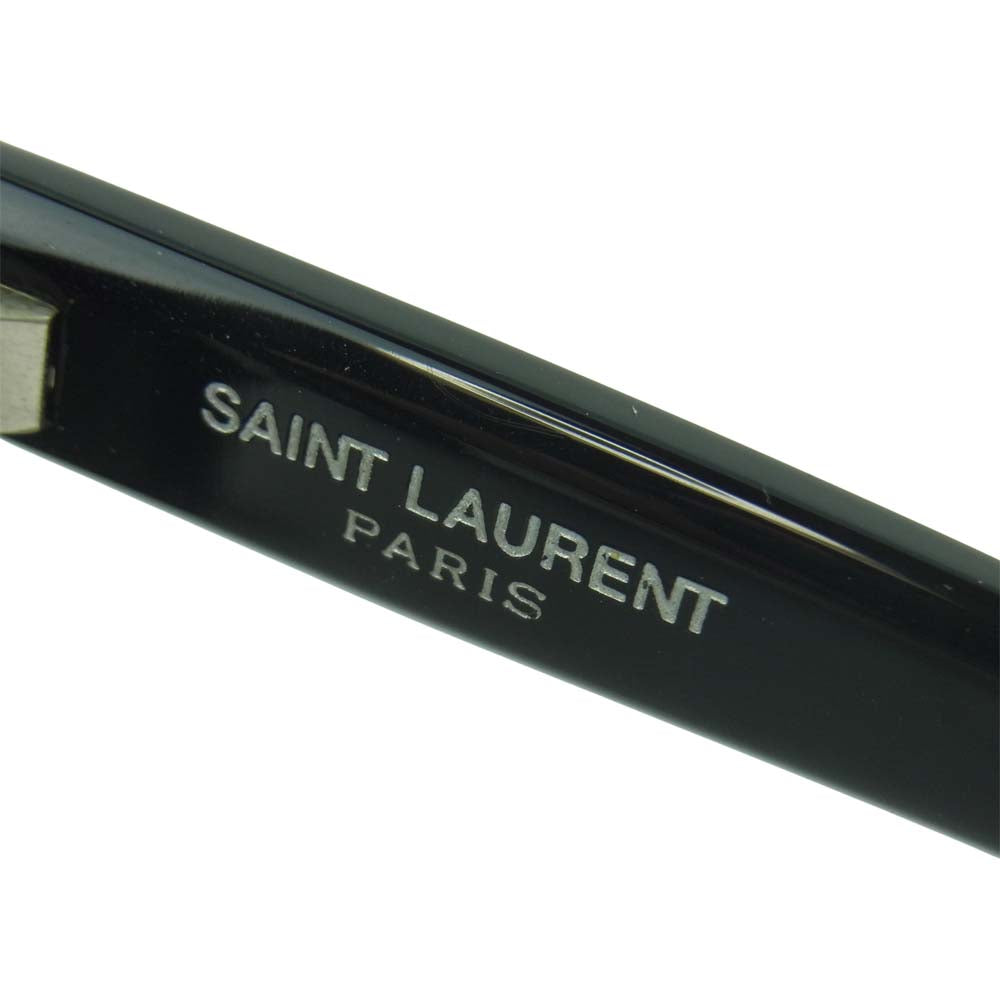 SAINT LAURENT サンローラン SL M24/K セルロイド ウェリントン サングラス ブラック系 55□19-145【中古】