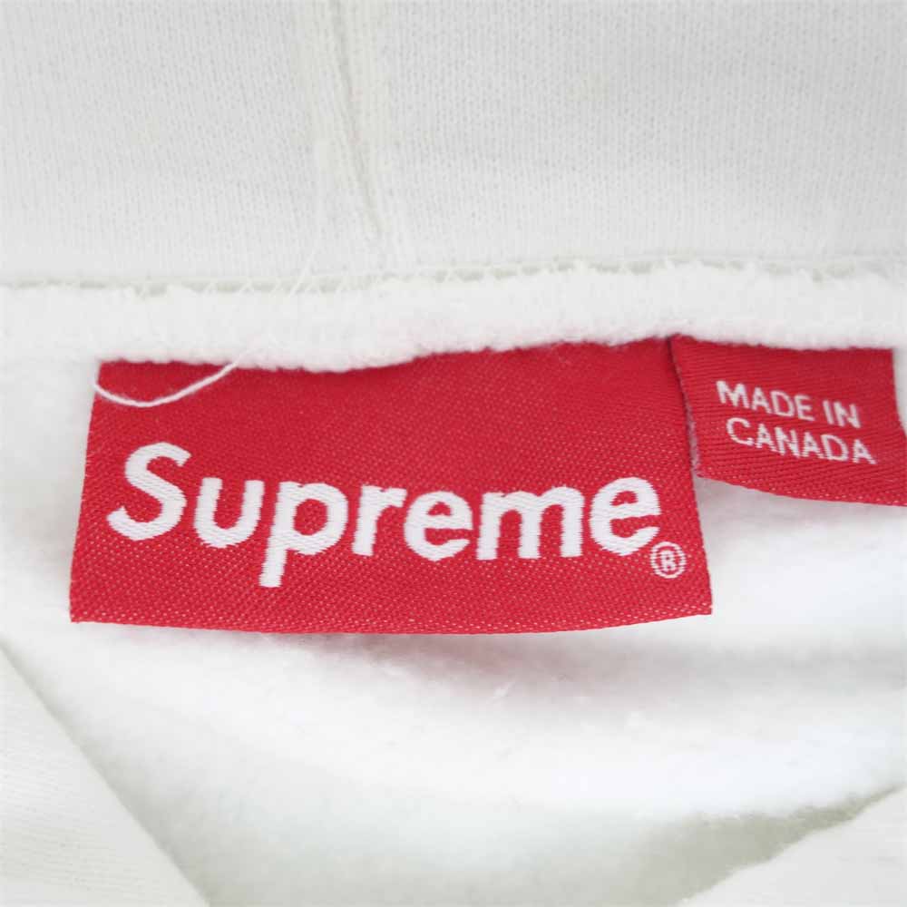 Supreme シュプリーム 19AW  Gilbert & George DEATH Hooded Sweatshirt ギルバート＆ジョージ パーカー ホワイト系 M【中古】