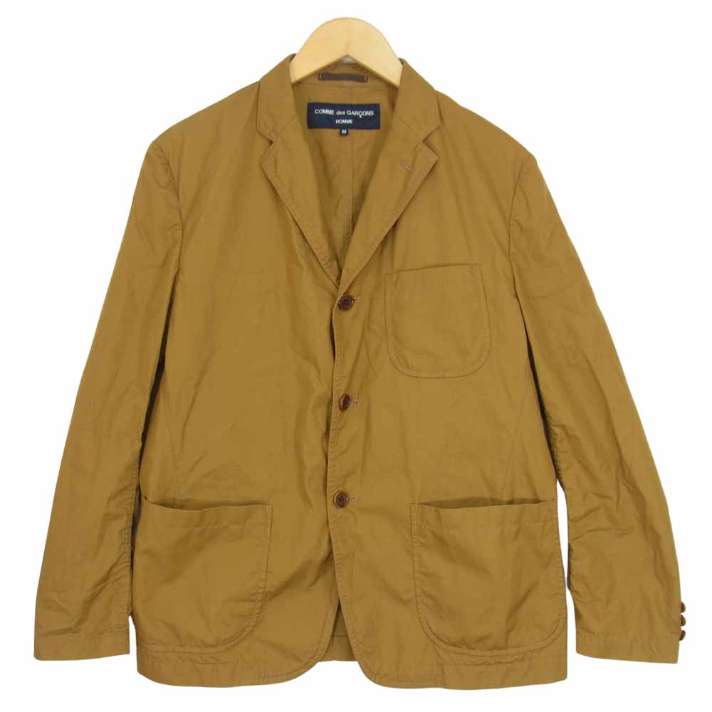 COMME des GARCONS コムデギャルソン 18SS HA-J102 typewriter jacket タイプライター ジャケット ブラウン系 M【中古】