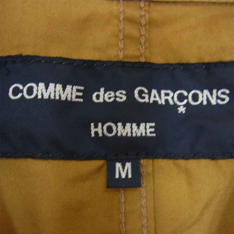 COMME des GARCONS コムデギャルソン 18SS HA-J102 typewriter jacket タイプライター ジャケット ブラウン系 M【中古】