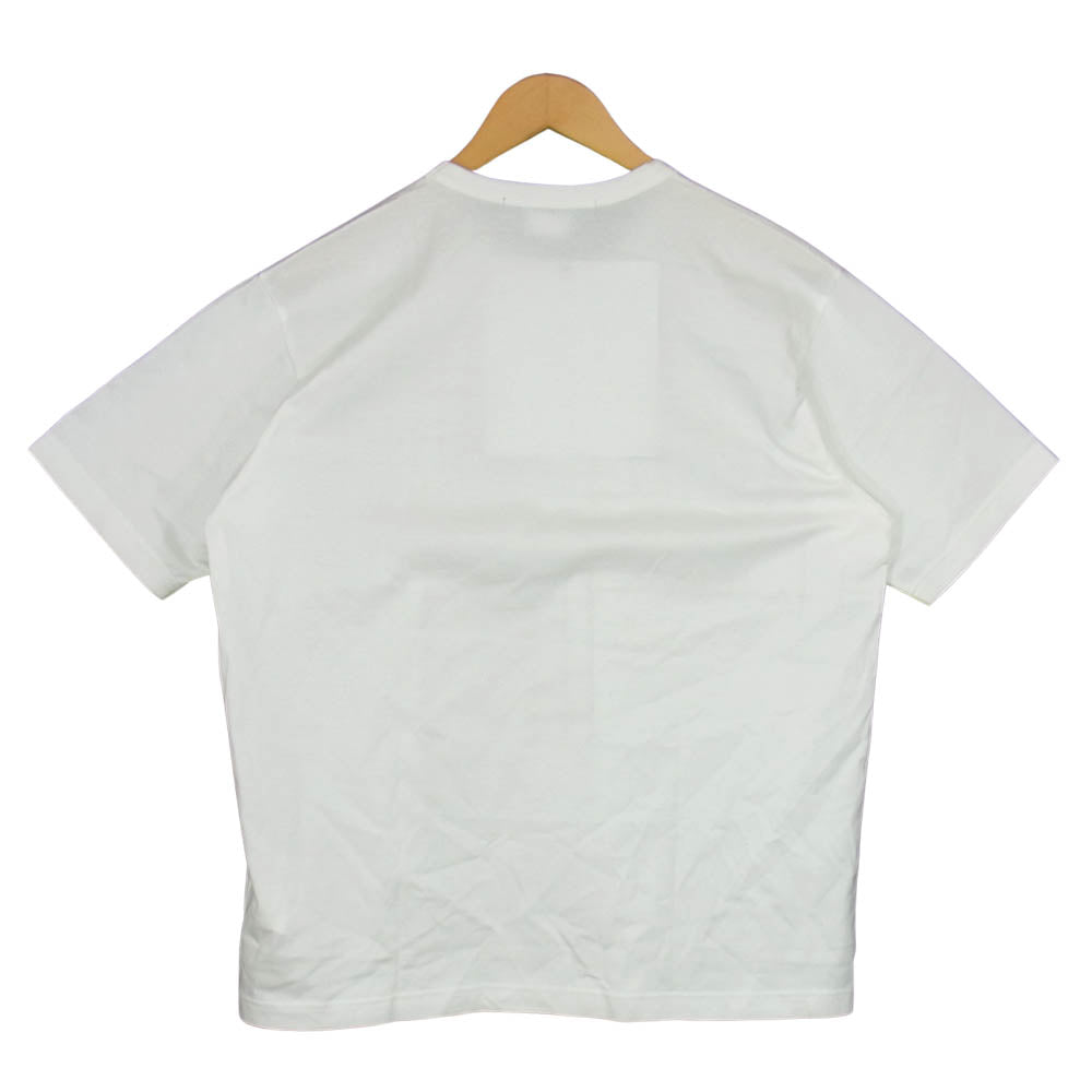 JUNYA WATANABE COMME des GARCONS ジュンヤワタナベコムデギャルソン 20AW WF-T001 ツイード パッチワーク Tシャツ ホワイト系 L【新古品】【未使用】【中古】