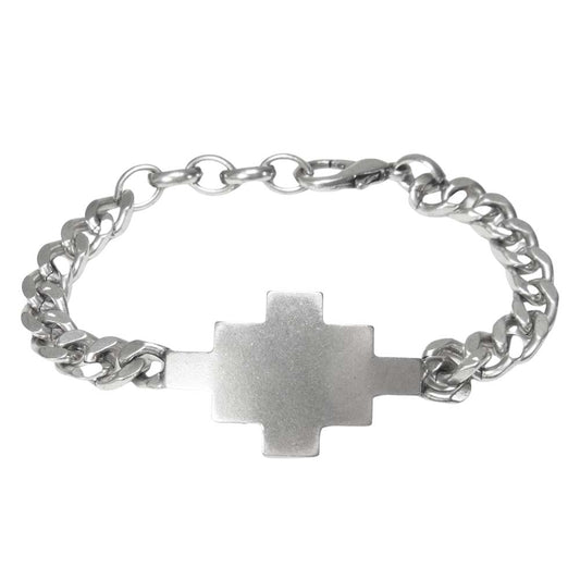マルセロ・バーロン BRACELETS シルバー クロス チェーン ブレスレット シルバー系【中古】
