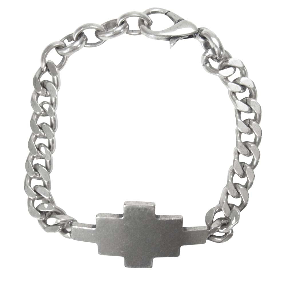 マルセロ・バーロン BRACELETS シルバー クロス チェーン ブレスレット シルバー系【中古】
