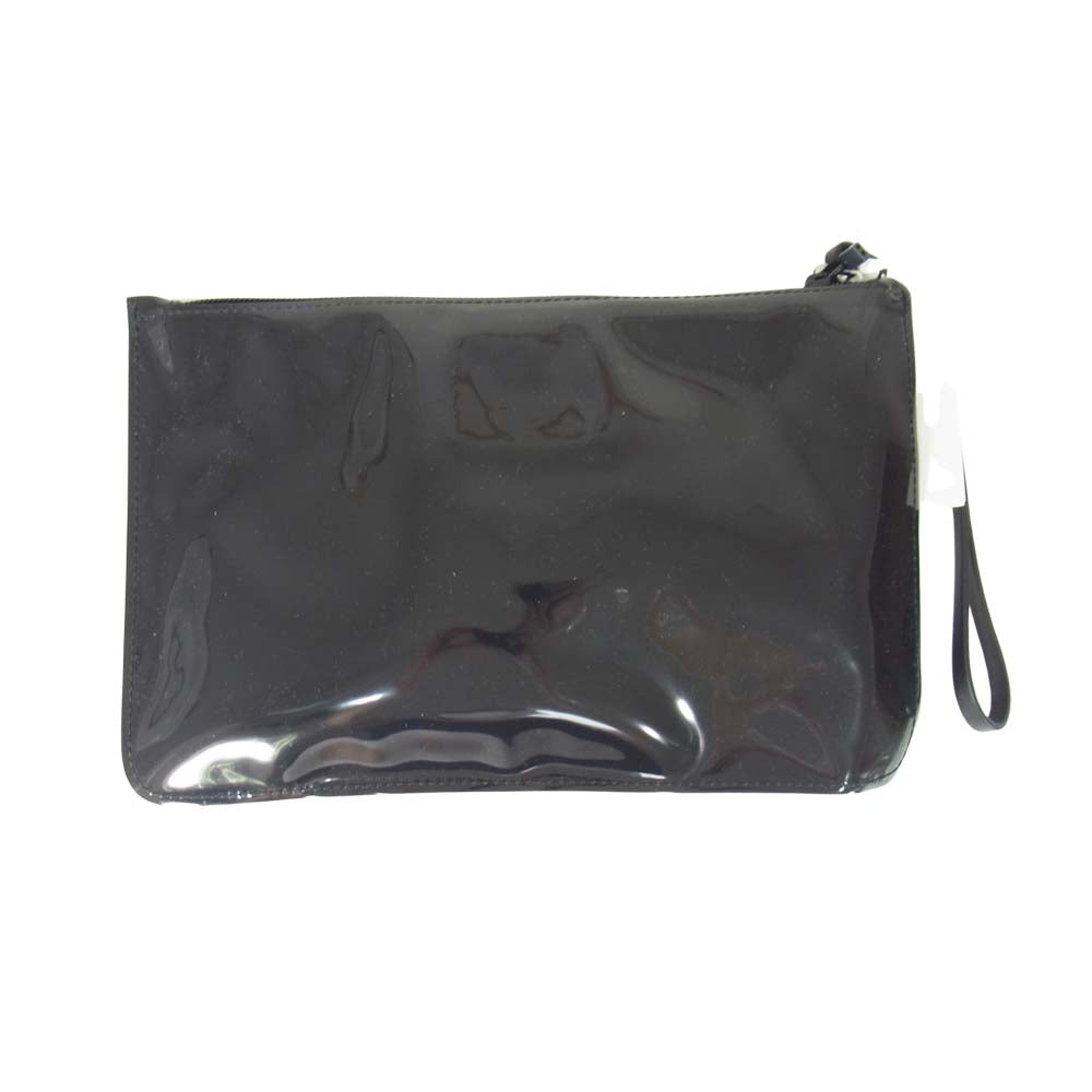 マルセロ・バーロン LOGO PVC POCHETTE ロゴ クラッチバッグ ブラック系【極上美品】【中古】