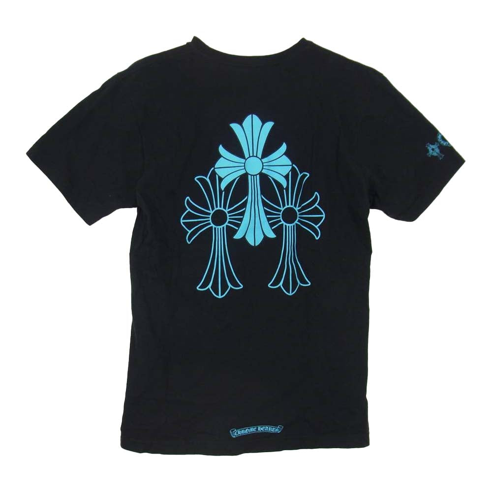 CHROME HEARTS クロムハーツ（原本無） 国内正規品 ホースシュー CHクロス バックプリント ポケット ブラック系 M【中古】