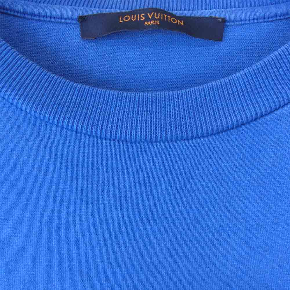 LOUIS VUITTON ルイ・ヴィトン ステープルズ エディション インサイドアウト ウォッシュ加工 ブルー系 M【中古】