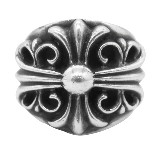 CHROME HEARTS クロムハーツ（原本無） KEEPER RING キーパー リング シルバー系 19号【中古】