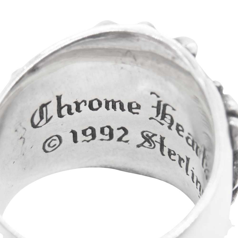 CHROME HEARTS クロムハーツ（原本無） KEEPER RING キーパー リング シルバー系 19号【中古】