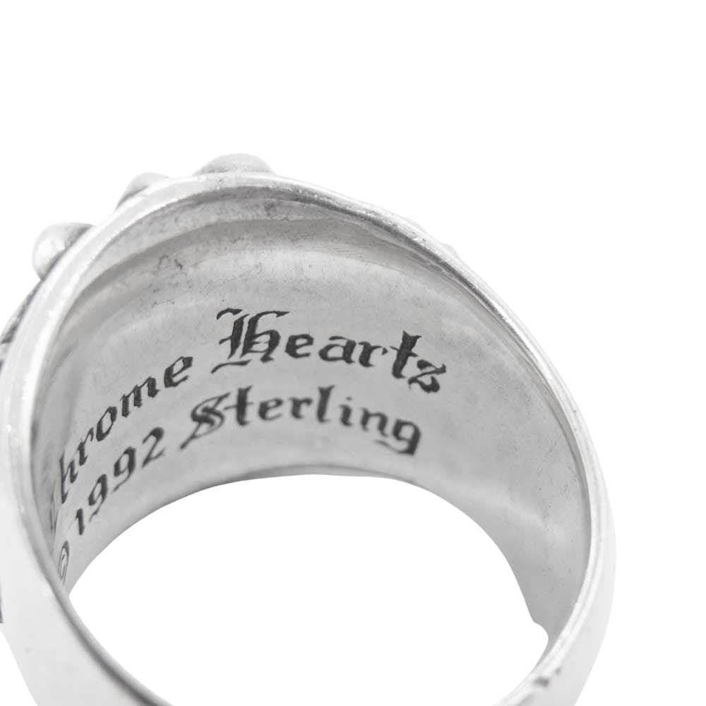 CHROME HEARTS クロムハーツ（原本無） KEEPER RING キーパー リング シルバー系 19号【中古】