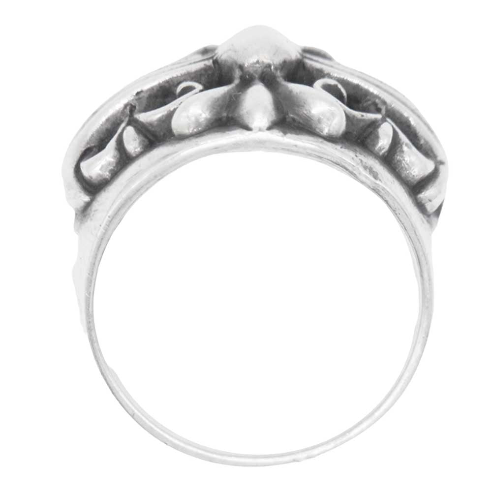 CHROME HEARTS クロムハーツ（原本無） KEEPER RING キーパー リング シルバー系 19号【中古】