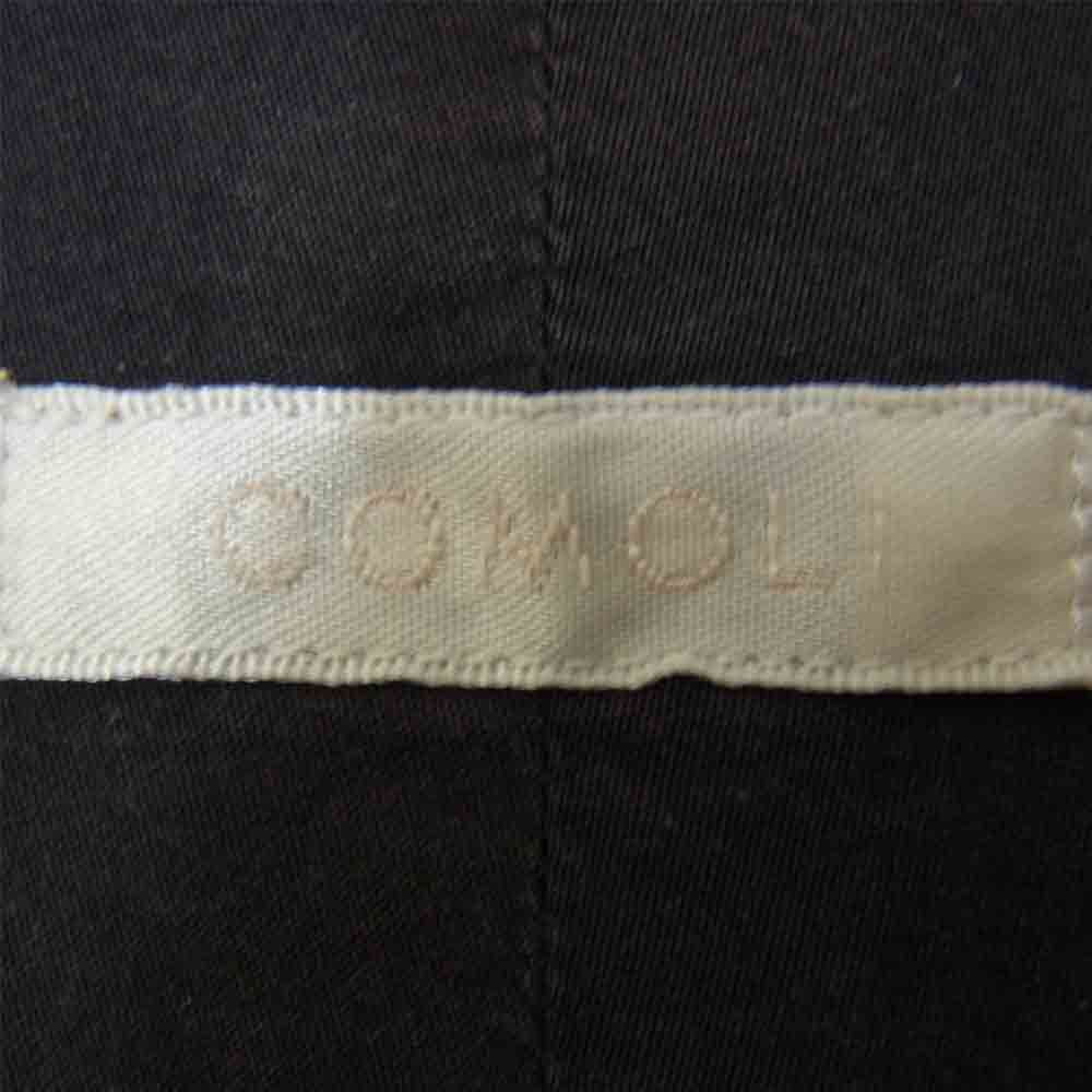 COMOLI コモリ 18SS M01-02001 broad collar shirt ブロード カラー コモリシャツ ダークネイビー系 2【中古】