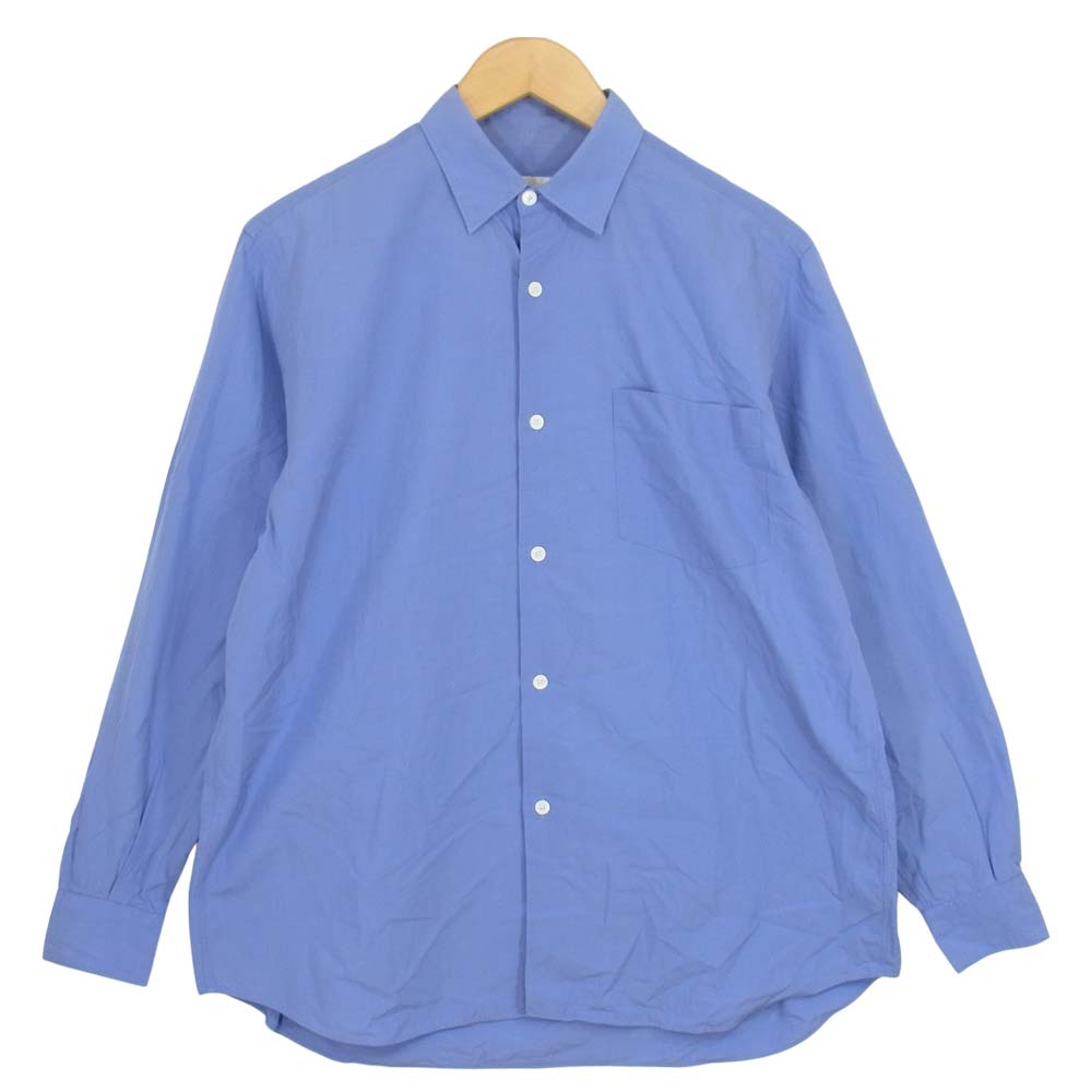 COMOLI コモリ 18SS M01-02001 broad collar shirt ブロード カラー ...
