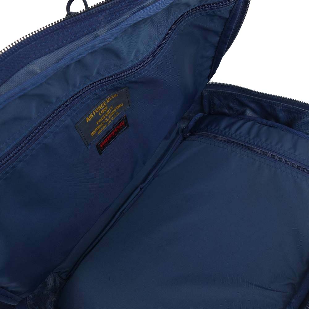 BRIEFING ブリーフィング BEAMS 別注 3WAY BAG 3ウェイ ショルダー バッグ ネイビー系【中古】