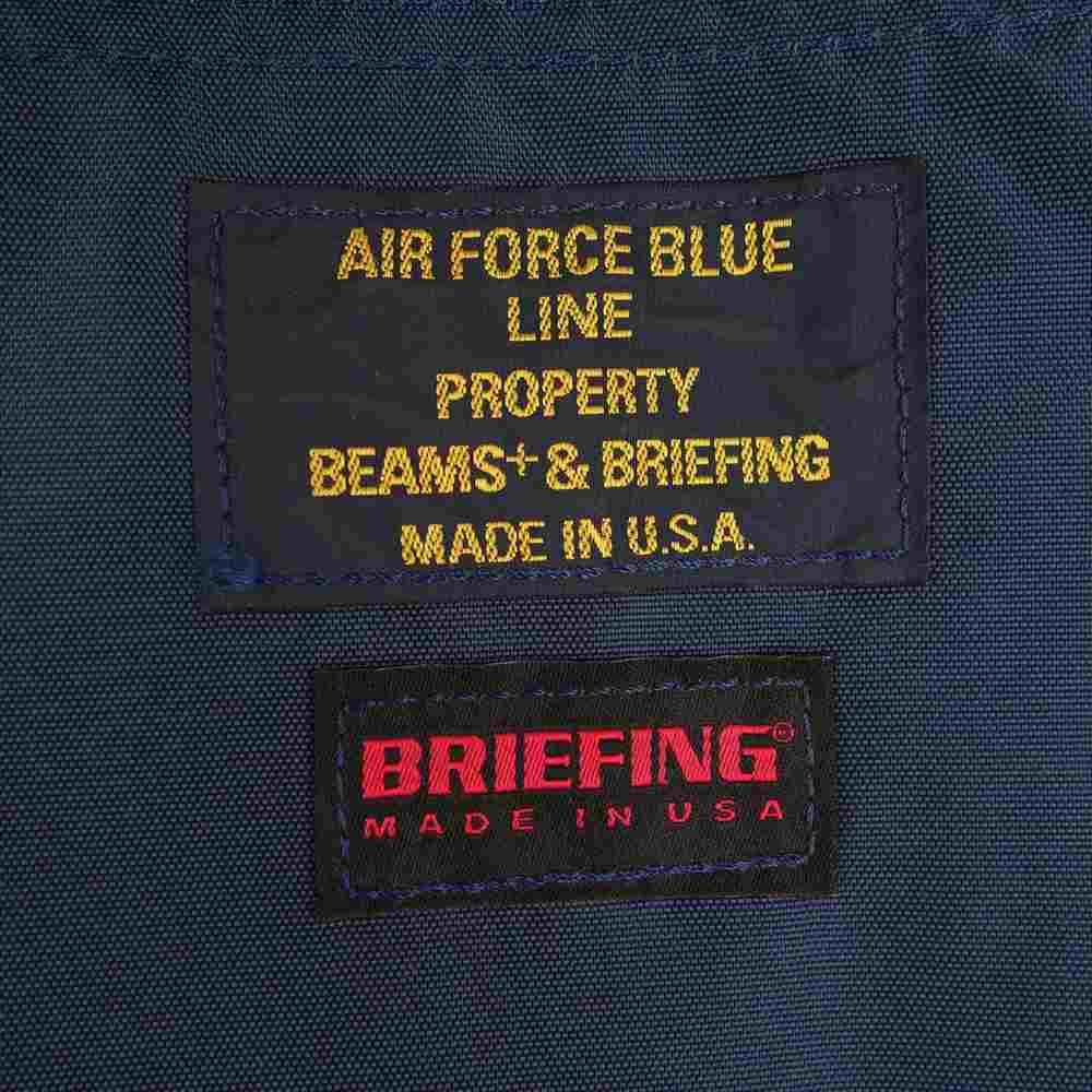 BRIEFING ブリーフィング BEAMS 別注 3WAY BAG 3ウェイ ショルダー バッグ ネイビー系【中古】