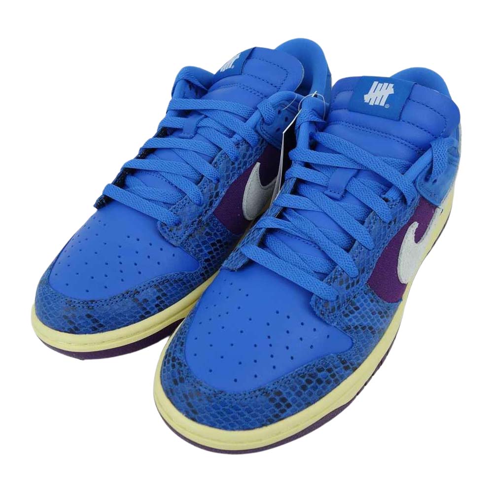 NIKE ナイキ DH6508 400 × UNDEFEATED DUNK LOW SP ダンクロー アンディーフィーテッド ブルー系 28cm【新古品】【未使用】【中古】