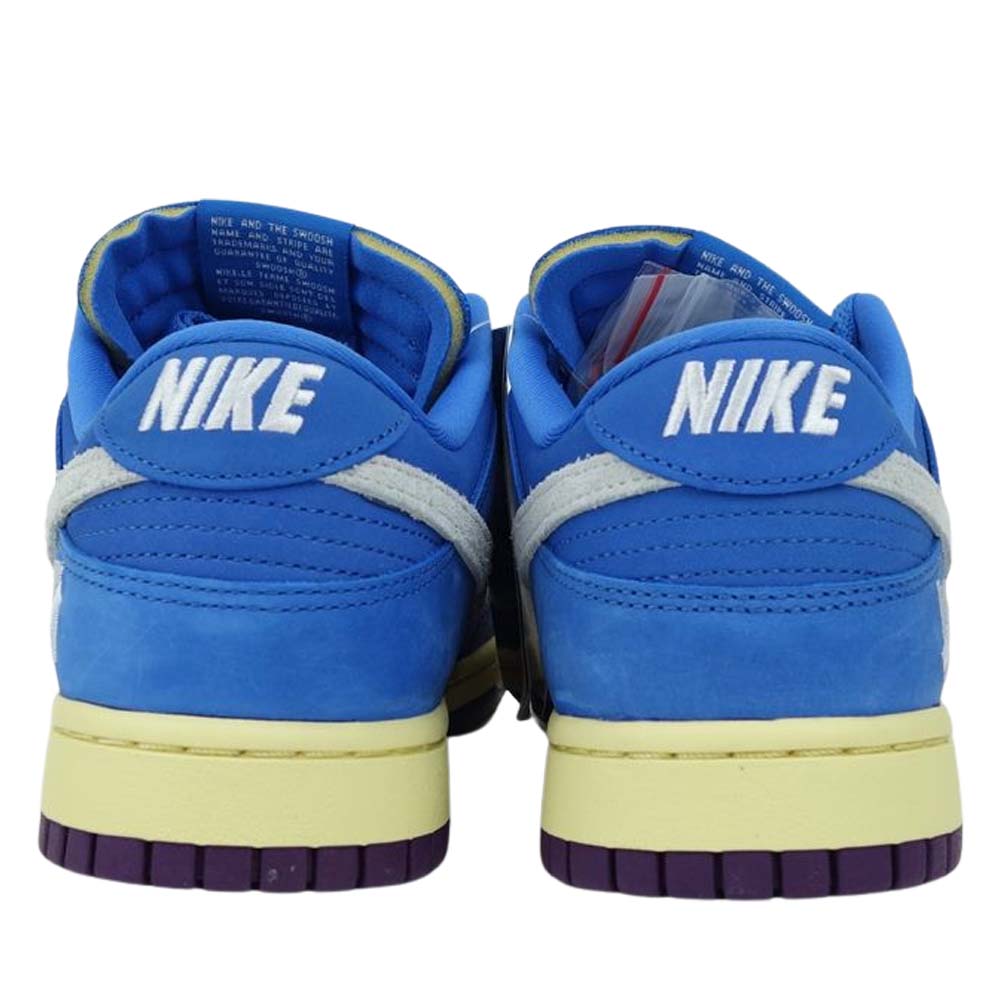 NIKE ナイキ DH6508 400 × UNDEFEATED DUNK LOW SP ダンクロー アンディーフィーテッド ブルー系 28cm【新古品】【未使用】【中古】