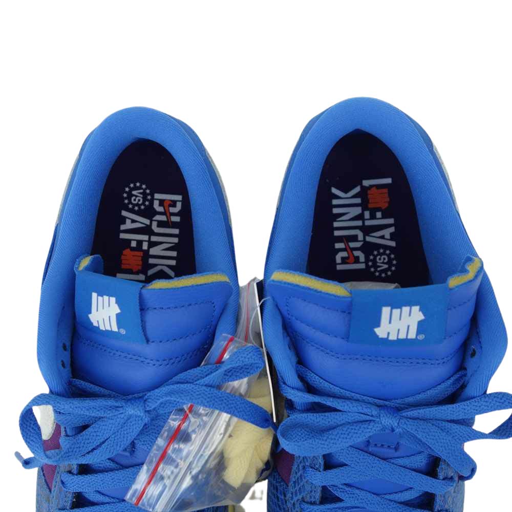 NIKE ナイキ DH6508 400 × UNDEFEATED DUNK LOW SP ダンクロー アンディーフィーテッド ブルー系 28cm【新古品】【未使用】【中古】