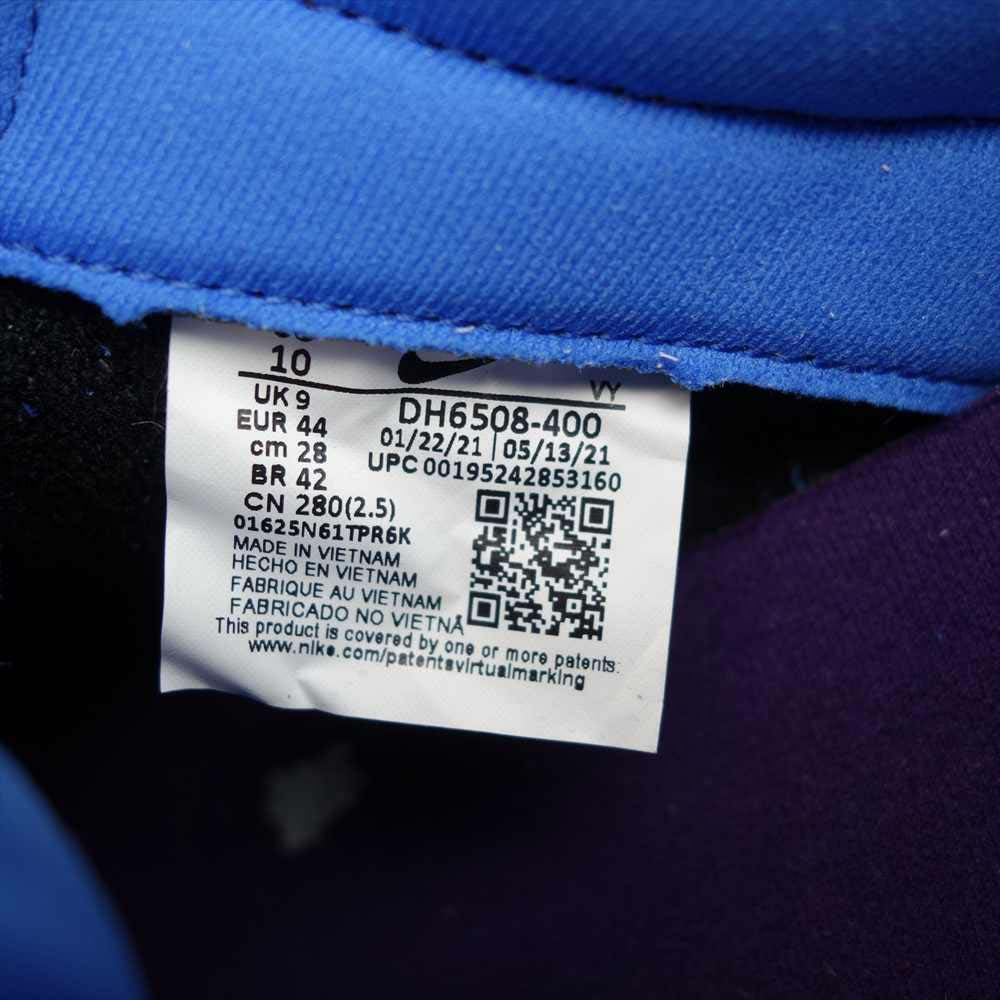 NIKE ナイキ DH6508 400 × UNDEFEATED DUNK LOW SP ダンクロー アンディーフィーテッド ブルー系 28cm【新古品】【未使用】【中古】