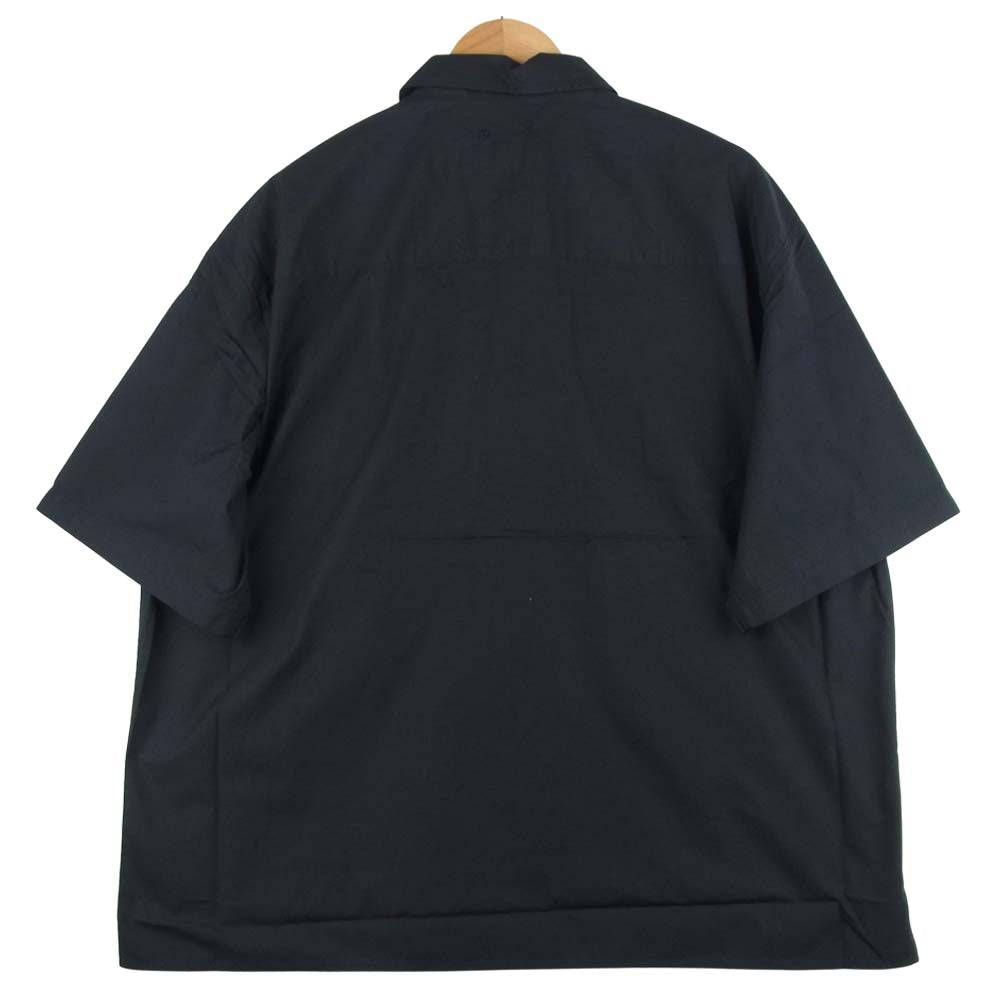 SOPHNET. ソフネット SOPH-210102 ディッキーズ DICKIES BAGGY CHAMBRAY WORK SHIRT バギー シャンブレー ワーク 半袖 シャツ ブラック系 M【新古品】【未使用】【中古】