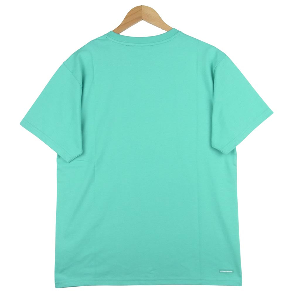 F.C.R.B. エフシーアールビー 21SS FCRB-210064 AUTHENTIC TEAM LOGO TEE チーム ロゴ 半袖 Tシャツ ライトブルー系 M【新古品】【未使用】【中古】