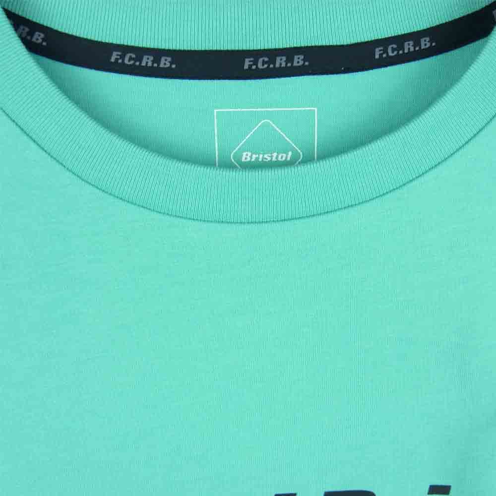 F.C.R.B. エフシーアールビー 21SS FCRB-210064 AUTHENTIC TEAM LOGO TEE チーム ロゴ 半袖 Tシャツ ライトブルー系 M【新古品】【未使用】【中古】