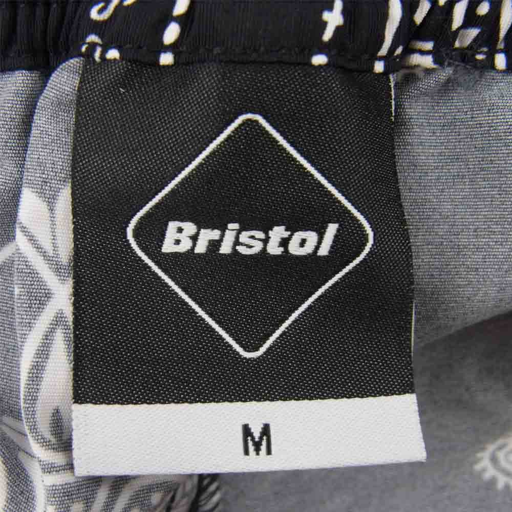 F.C.R.B. エフシーアールビー 21SS FCRB-210043 NYLON EASY SHORTS バンダナ ショーツ ショートパンツ ブラック系 M【新古品】【未使用】【中古】