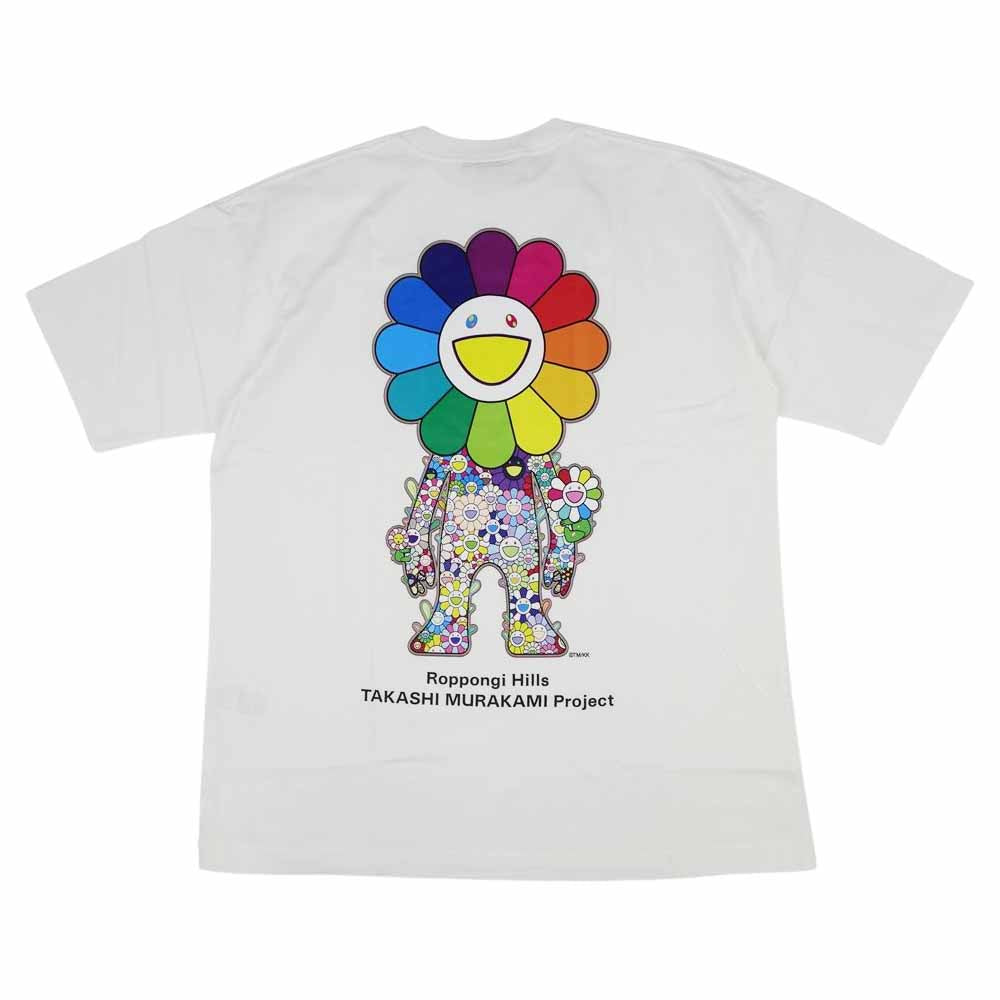 村上隆 21SS DM8465 T&C SURF Designs × Beams T-Shirt 半袖 Tシャツ ホワイト系 L【新古品】【未使用】【中古】