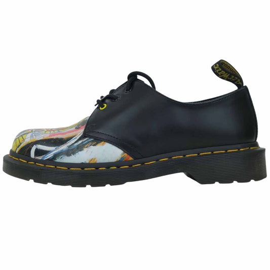Dr.Martens ドクターマーチン 1461 60YEARS JEAN MICHEL BASQUIAT 60周年 バスキア 3ホール ダービー ブラック系 UK7【極上美品】【中古】
