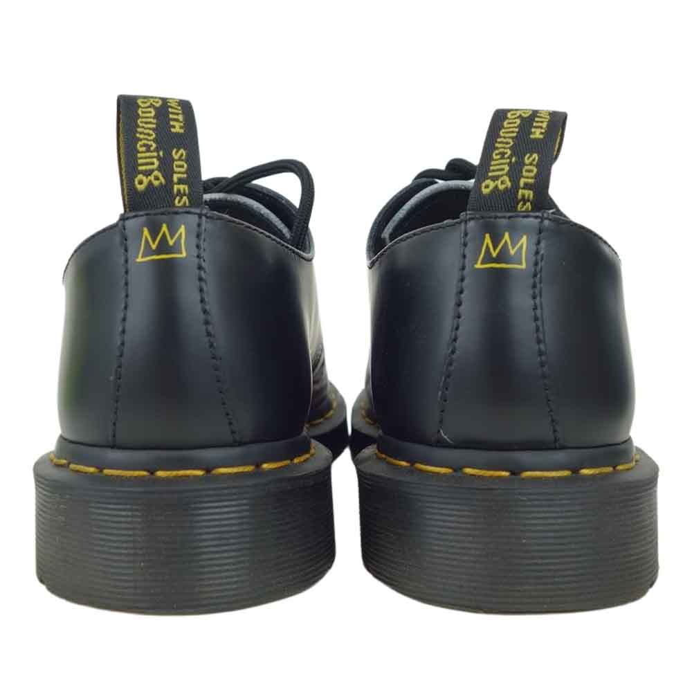 Dr.Martens ドクターマーチン 1461 60YEARS JEAN MICHEL BASQUIAT 60周年 バスキア 3ホール ダービー ブラック系 UK7【極上美品】【中古】