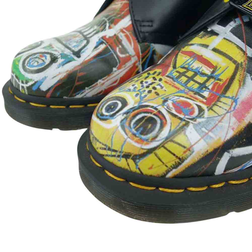 Dr.Martens ドクターマーチン 1461 60YEARS JEAN MICHEL BASQUIAT 60周年 バスキア 3ホール ダービー ブラック系 UK7【極上美品】【中古】
