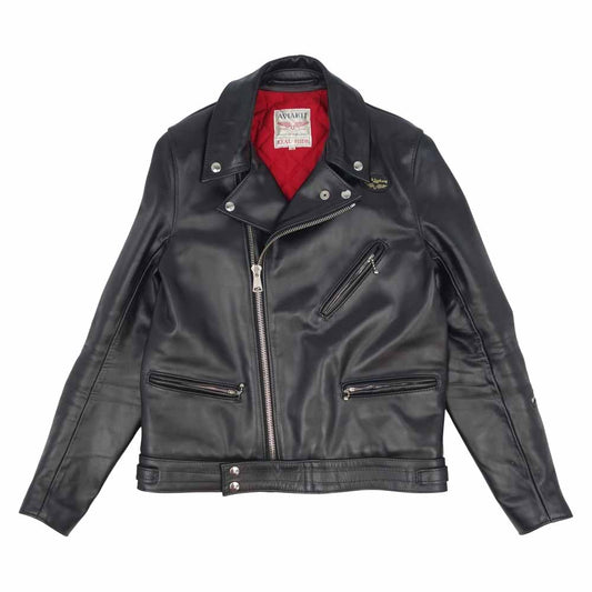 Lewis Leathers ルイスレザー 441T CYCLONE TIGHT FIT カウハイド サイクロンタイトフィット ダブルライダース ジャケット ブラック系 38【美品】【中古】
