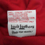Lewis Leathers ルイスレザー 441T CYCLONE TIGHT FIT カウハイド サイクロンタイトフィット ダブルライダース ジャケット ブラック系 38【美品】【中古】