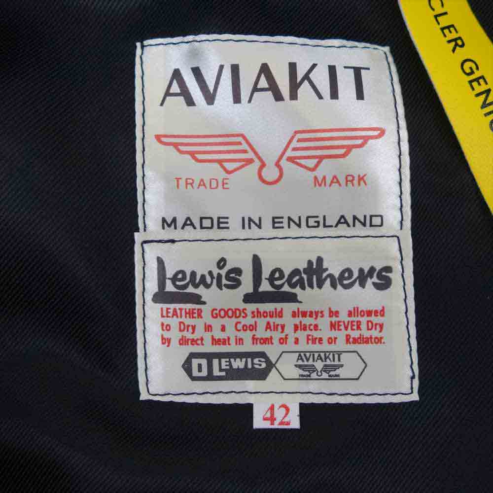 MONCLER モンクレール 20AW F209U1A70210 5099H Lewis Leathers × fragment design 国内正規品 DWAYNE ドゥエイン ダブルライダース レザージャケット ブラック系 42【新古品】【未使用】【中古】