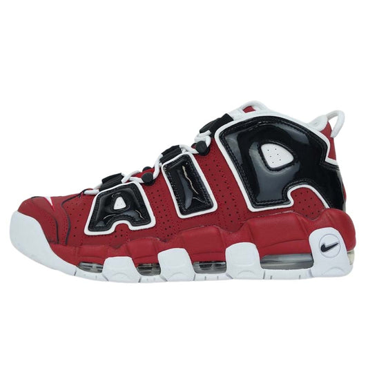 NIKE ナイキ 921948-600 AIR MORE UPTEMPO 96 BLACK AND VARSITY RED エア モア アップテンポ ’96 "ブラック アンド バーシティレッド レッド系 27.5cm【極上美品】【中古】