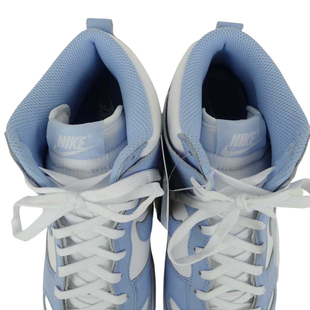 NIKE ナイキ DD1869-107 DUNK HIGH WHITE/ALUMINUM ダンク ハイ ホワイト アルミニウム  白×水色系 28cm【新古品】【未使用】【中古】