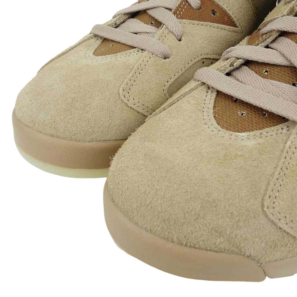 NIKE ナイキ DH0690-200 ×TRAVIS SCOTT AIR JORDAN 6 BRITISH KHAKI トラヴィス・スコット  エアジョーダン 6 ブリティッシュカーキ ブリティッシュカーキ 27.5cm【新古品】【未使用】【中古】