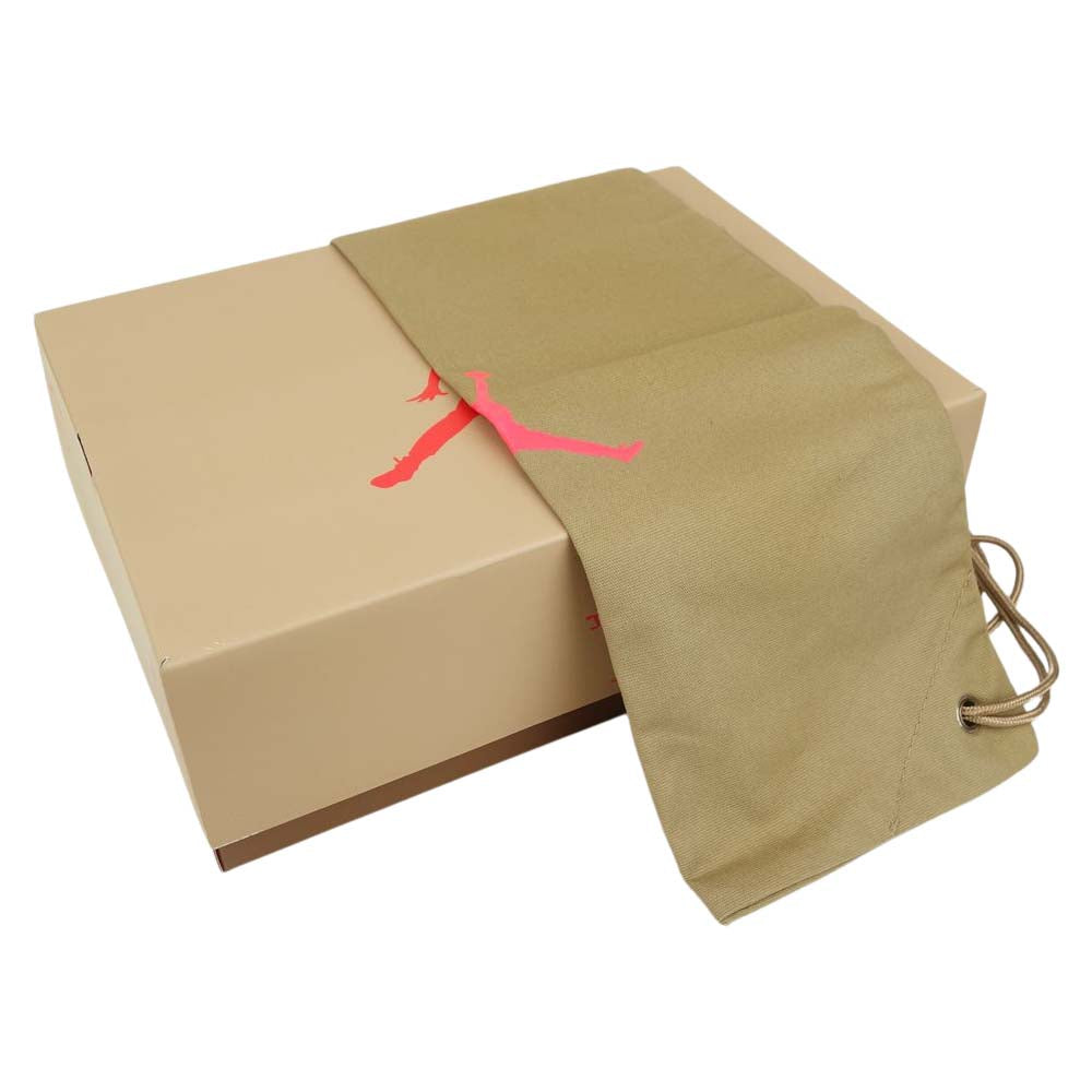 NIKE ナイキ DH0690-200 ×TRAVIS SCOTT AIR JORDAN 6 BRITISH KHAKI トラヴィス・スコット  エアジョーダン 6 ブリティッシュカーキ ブリティッシュカーキ 27.5cm【新古品】【未使用】【中古】