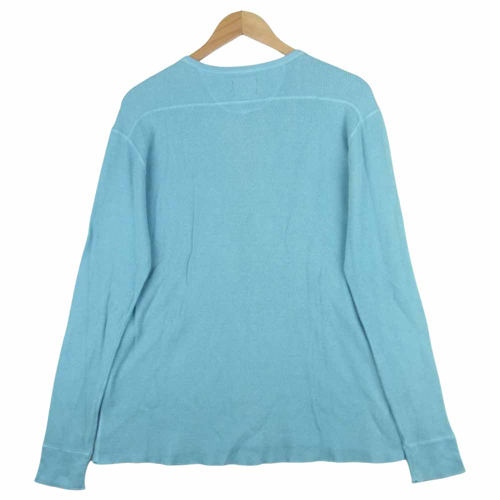 LOST CONTROL ロストコントロール L17A2-1005 サーマル ロングスリーブ 長袖 Tシャツ ライトブルー系 L【中古】