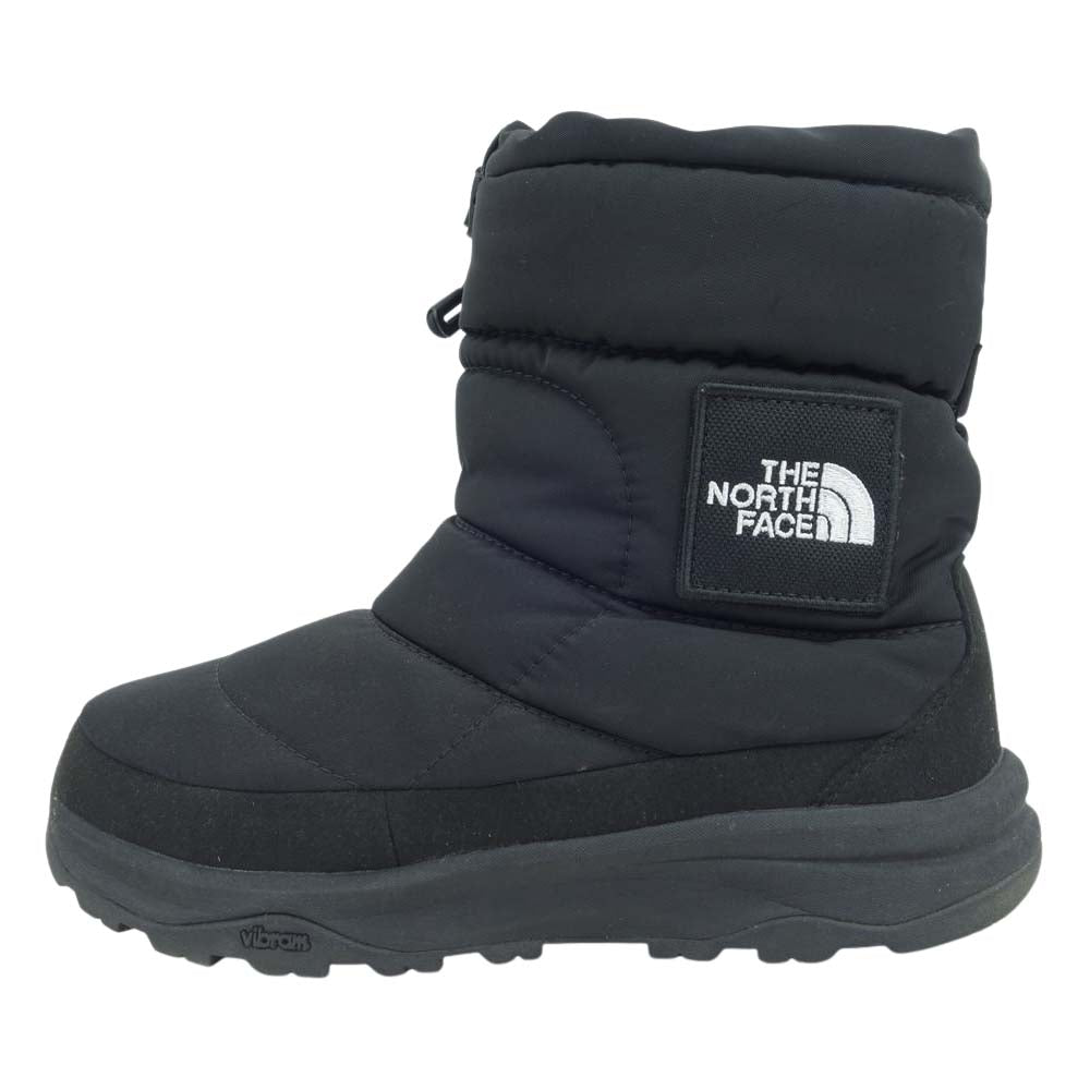 THE NORTH FACE ノースフェイス NF51876 Nuptse Bootie WP Logo Short ヌプシ ブーティー ウォータープルーフ ロゴ ショート ブラック系 27cm【中古】