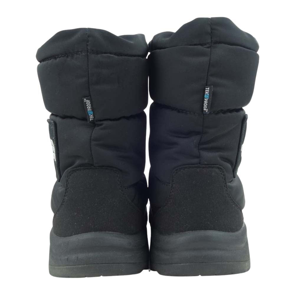 THE NORTH FACE ノースフェイス NF51876 Nuptse Bootie WP Logo Short ヌプシ ブーティー ウォータープルーフ ロゴ ショート ブラック系 27cm【中古】