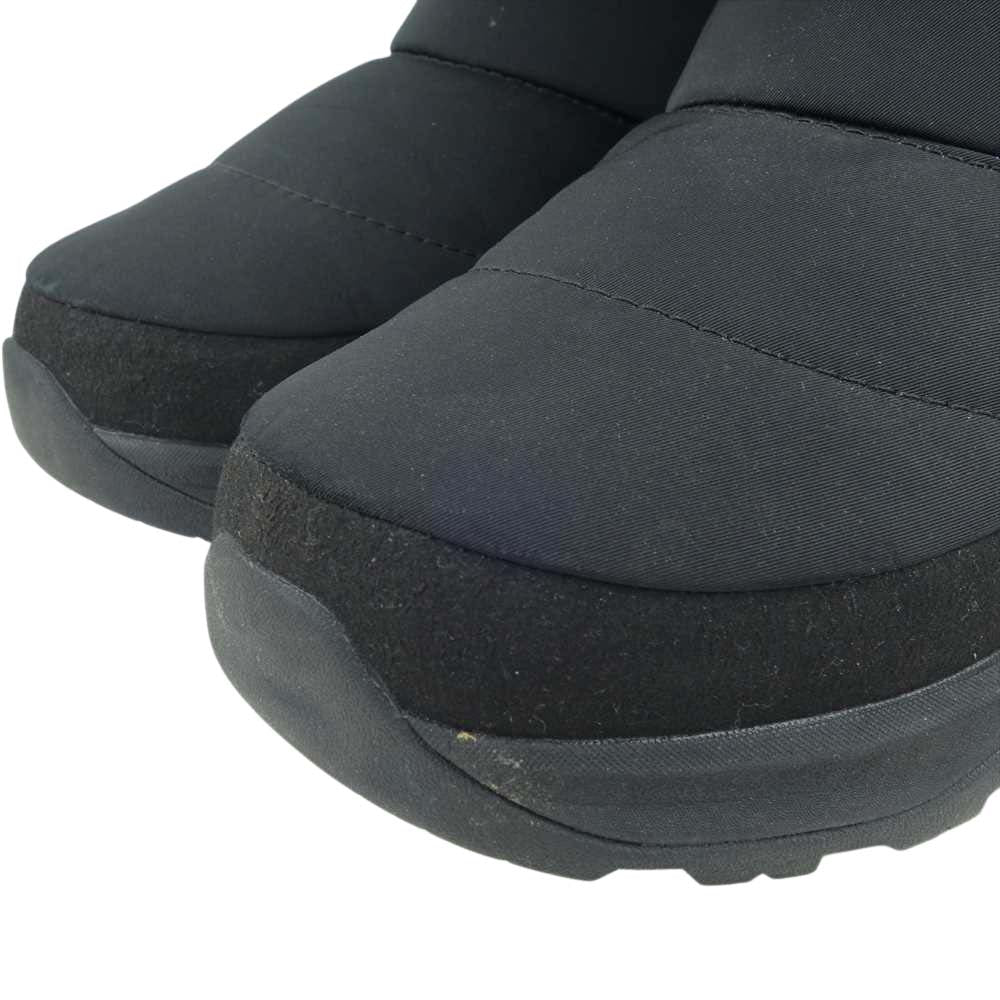 THE NORTH FACE ノースフェイス NF51876 Nuptse Bootie WP Logo Short ヌプシ ブーティー ウォータープルーフ ロゴ ショート ブラック系 27cm【中古】