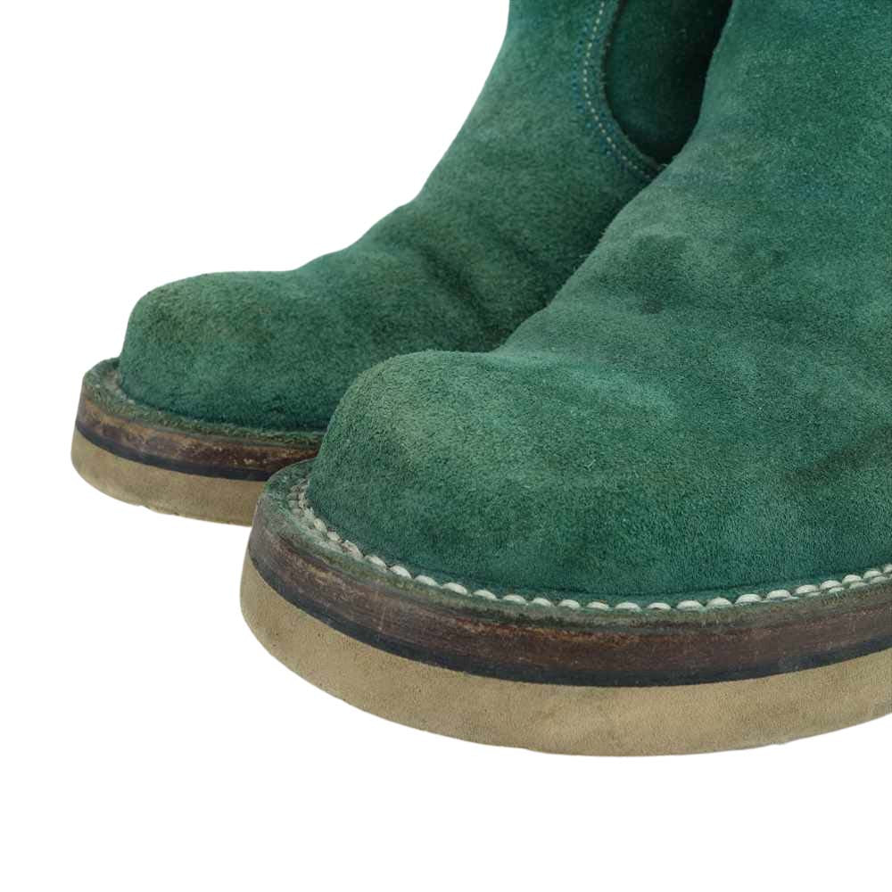 LOST CONTROL ロストコントロール SUEDE ENGINEER BOOTS スウェード エンジニア グリーン系 8 1/2【中古】