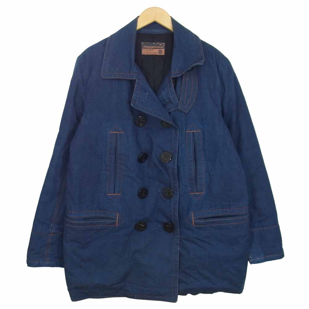 GERUGA ゲルガ GR-CT-13 10 BUTTONS DENIM COAT デニム コート インディゴブルー系 L【中古】