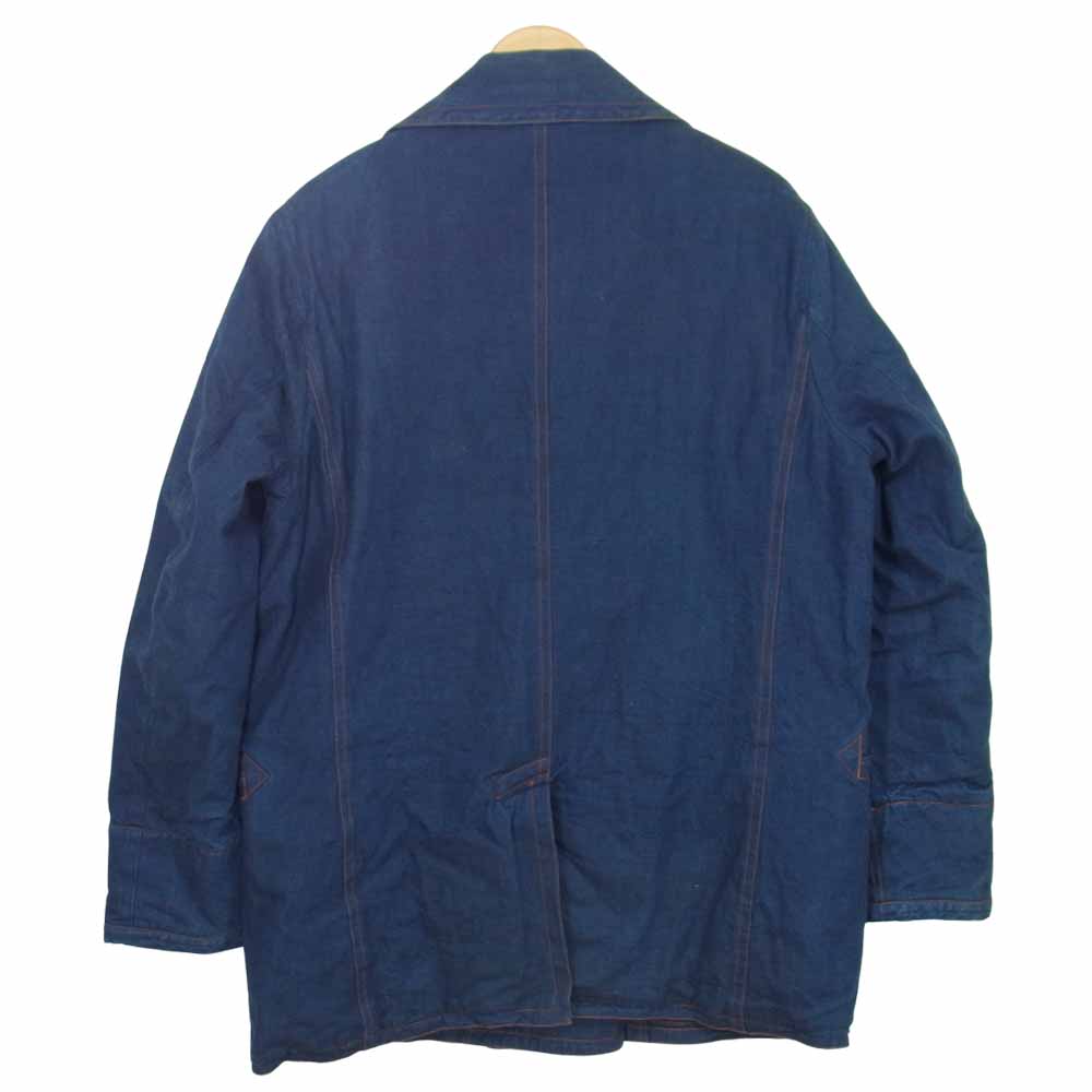 GERUGA ゲルガ GR-CT-13 10 BUTTONS DENIM COAT デニム コート インディゴブルー系 L【中古】