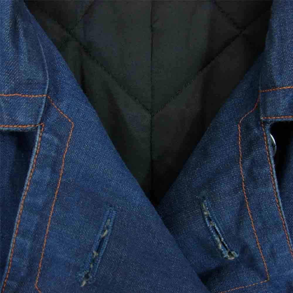GERUGA ゲルガ GR-CT-13 10 BUTTONS DENIM COAT デニム コート インディゴブルー系 L【中古】