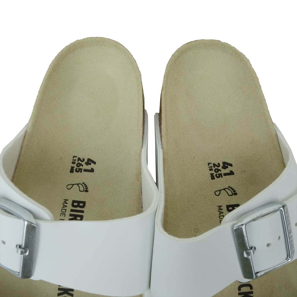 BIRKENSTOCK ビルケンシュトック ARIZONA BS アリゾナ サンダル ホワイト系 26.5cm【新古品】【未使用】【中古】