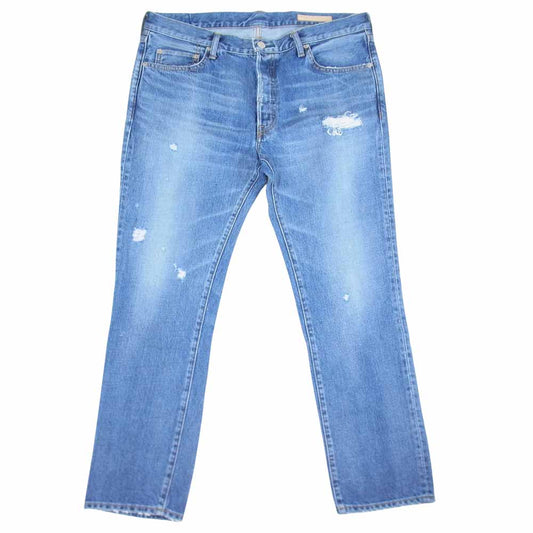 Ron Herman ロンハーマン Gavin Denim Pants ダメージ加工 デニム パンツ インディゴブルー系 32【美品】【中古】