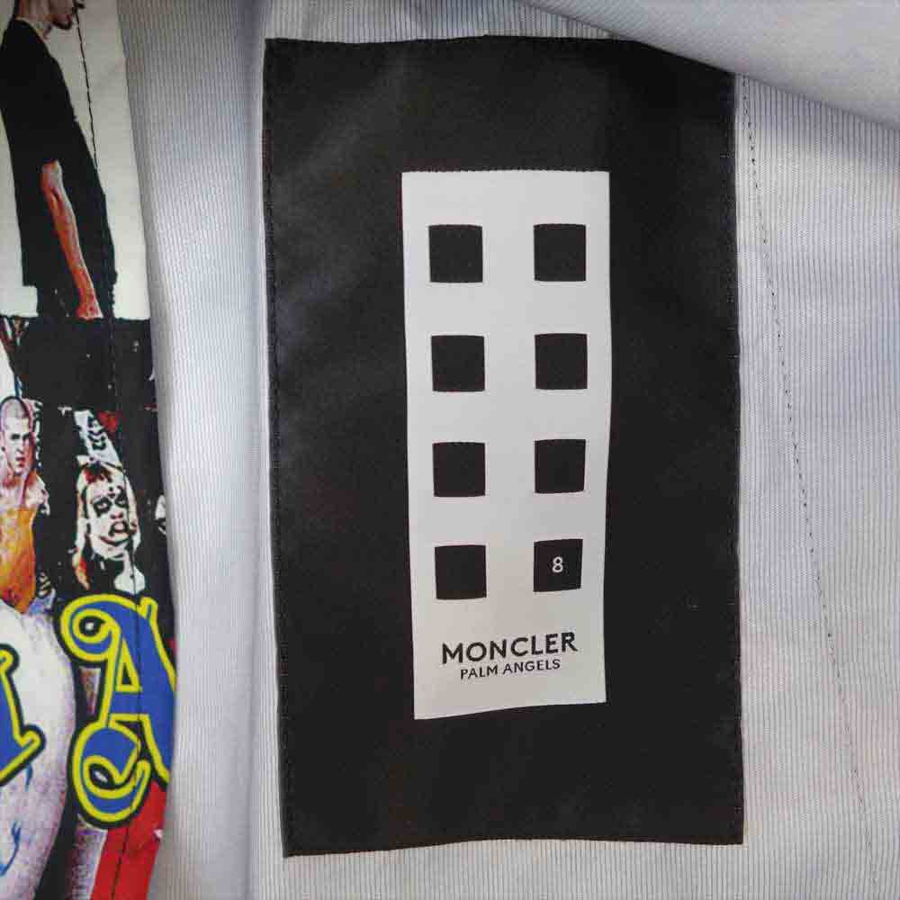 MONCLER モンクレール 未使用品 GENIUS Palm Angels KLAUS ジーニアス パームエンジェルス コラージュ ナイロン ジャケット マルチカラー系 34【極上美品】【中古】